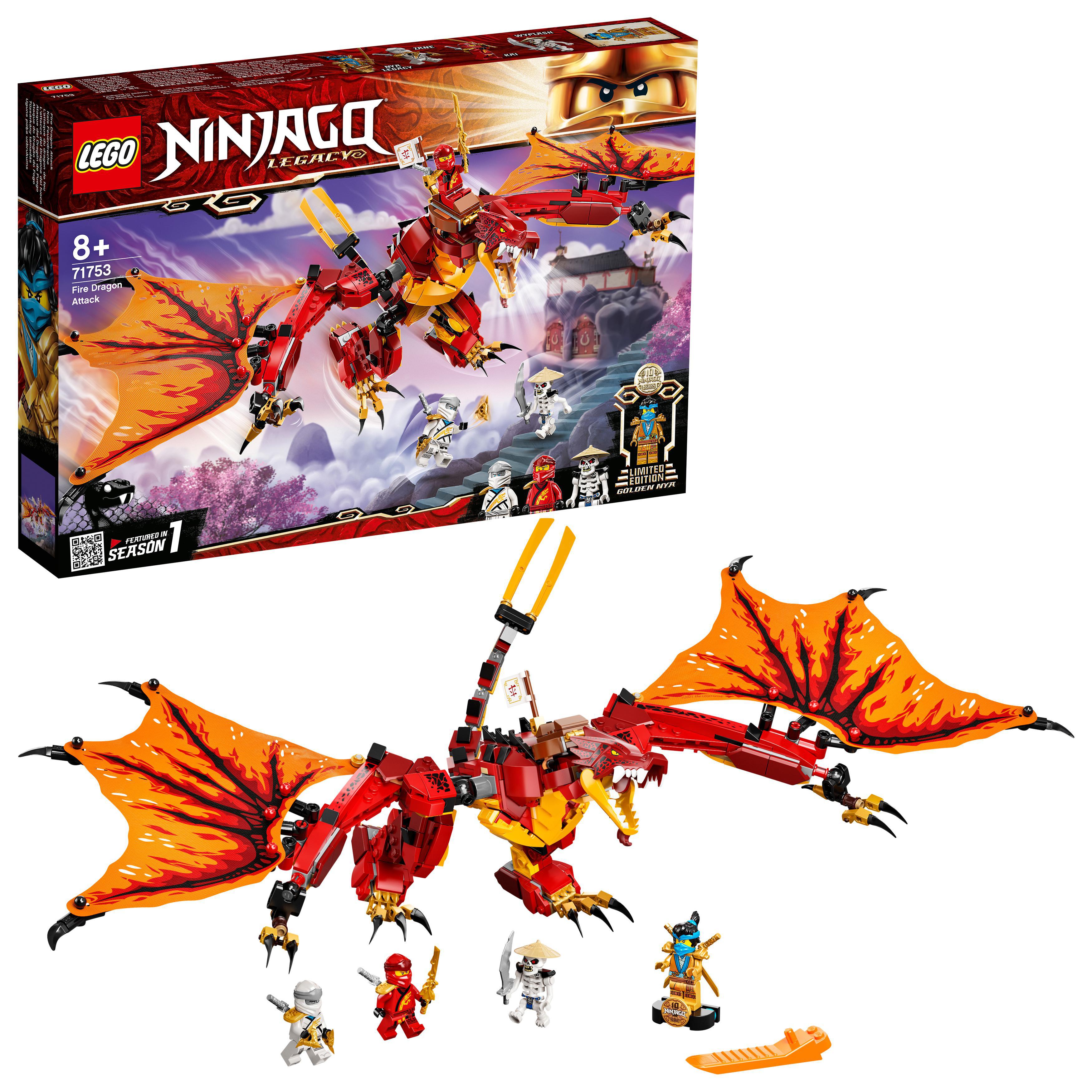 LEGO NINJAGO - Fire Dragon Attack (71753)