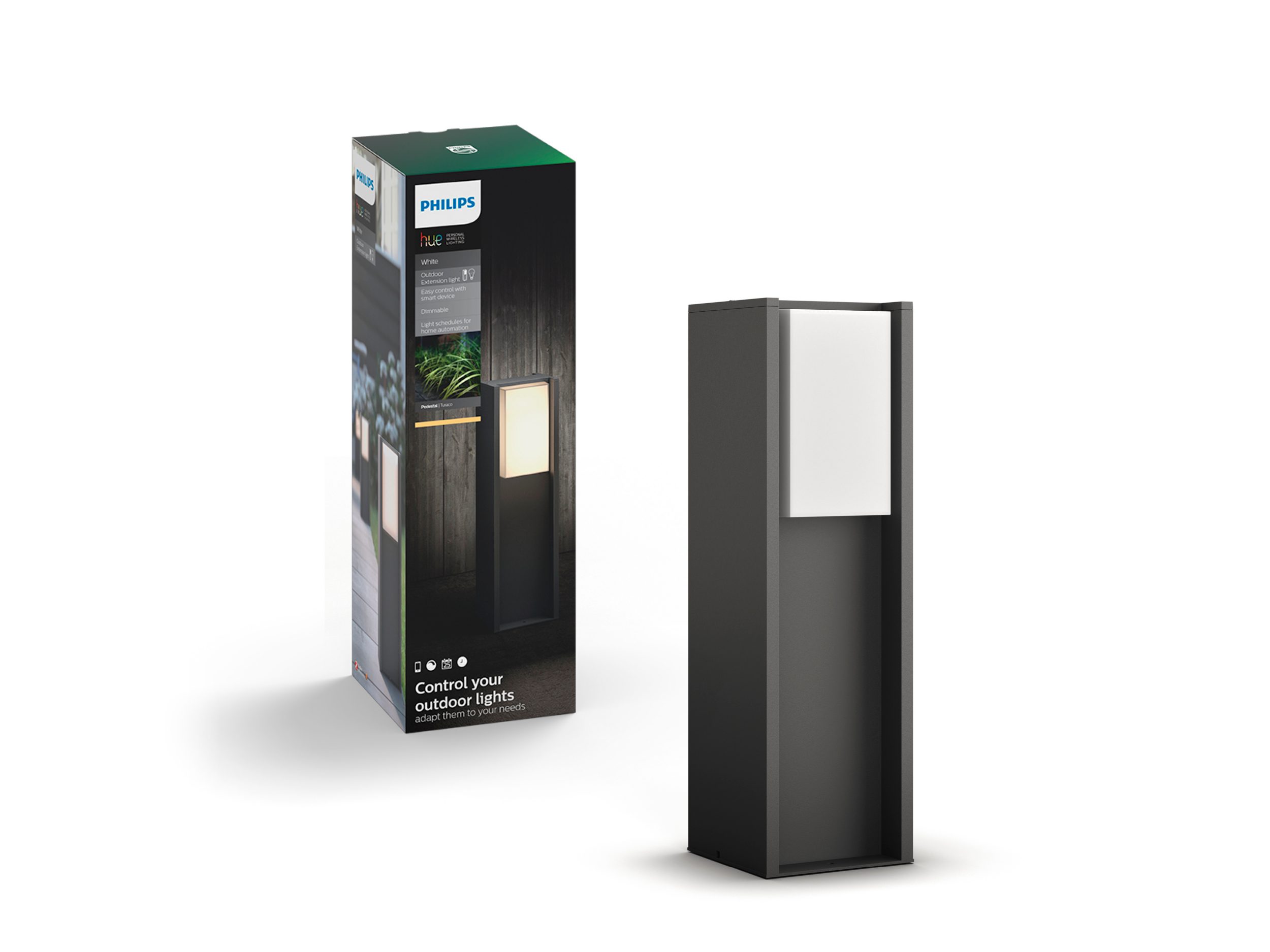 Philips Hue - Turaco Outdoor Pedestal - Warm White