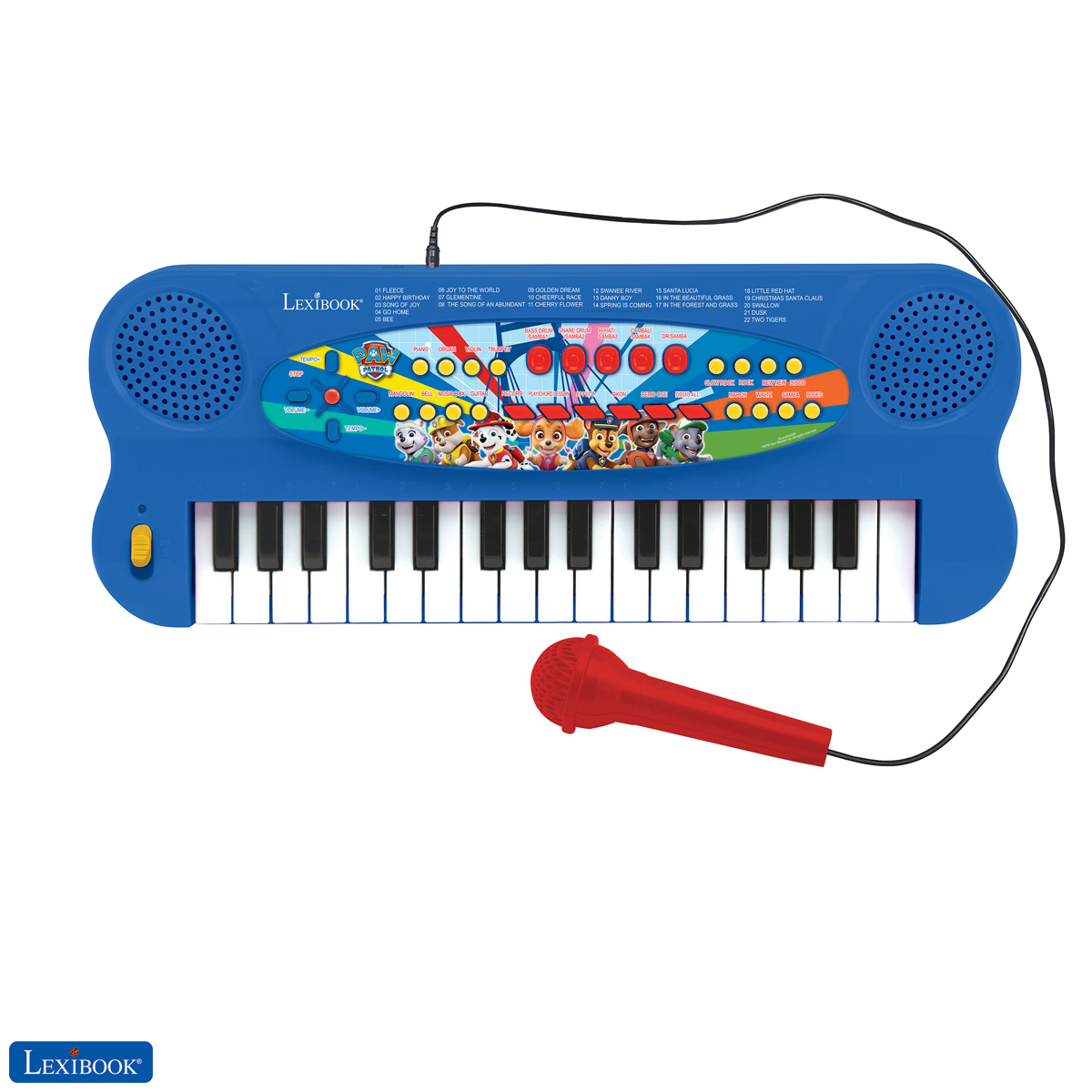 Lexibook - Paw Patrol Electronic Keyboard with Mic (32 keys) (K703PA)