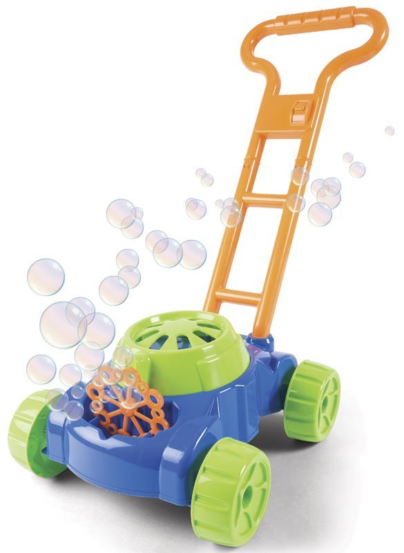 ​Soap bubble lawn mower