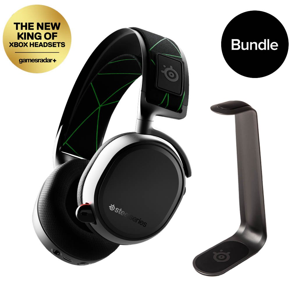 Steelseries - Arctis 9X - Wireless XBOX Gaming Headset & HS1 Headset Stand - Bundle