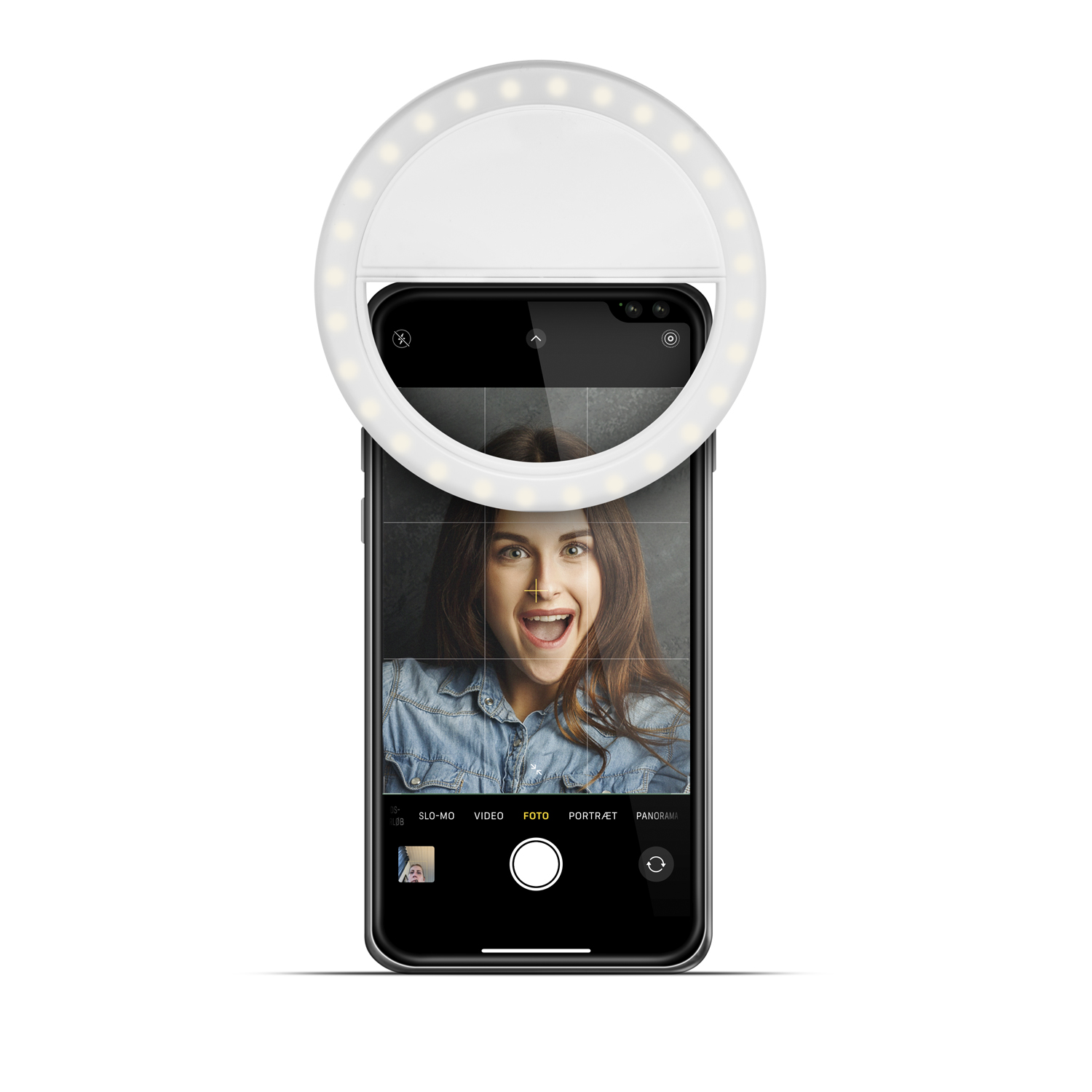 Gillian Jones - MAP Ring Light for Cell Phones w. Strong LED Light