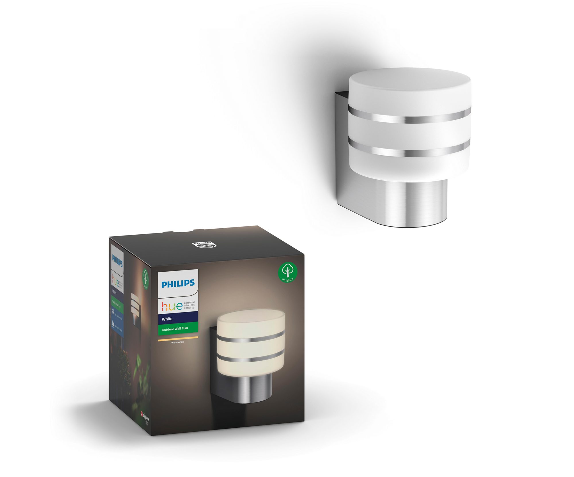 Philips Hue - Tuar Outdoor Wall Light - Warm White