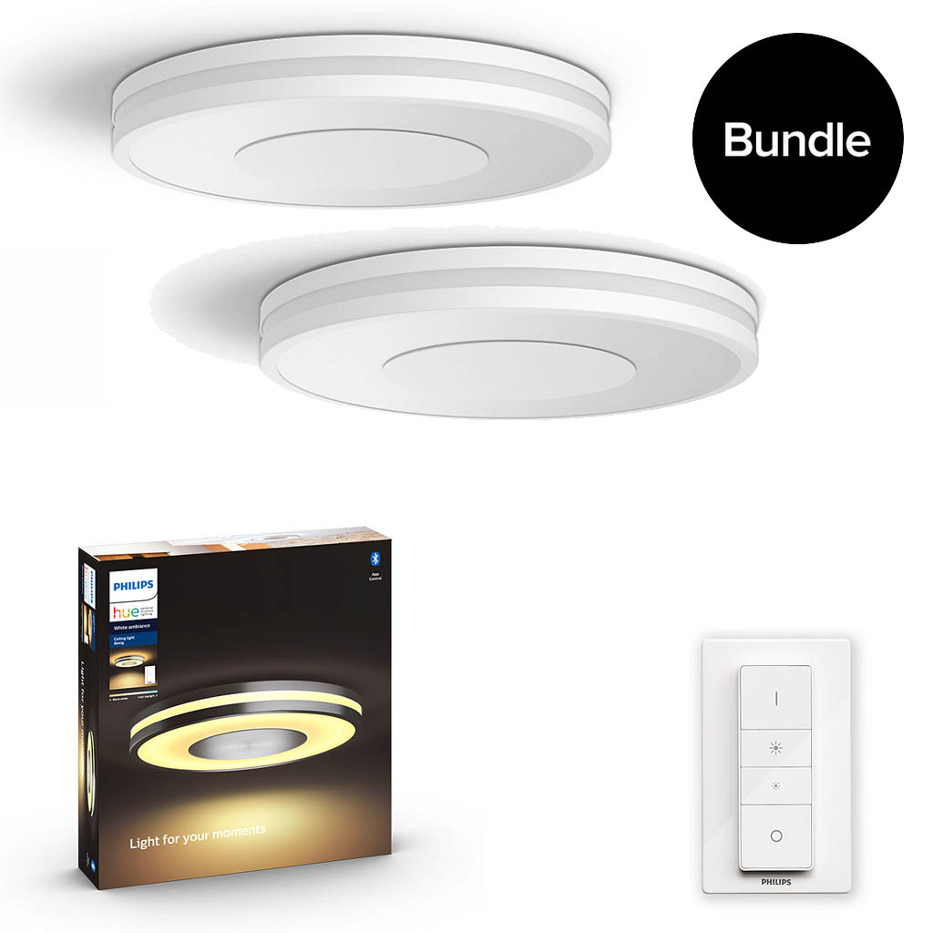 Philips Hue - Being Ceiling Light White - 2xBundle