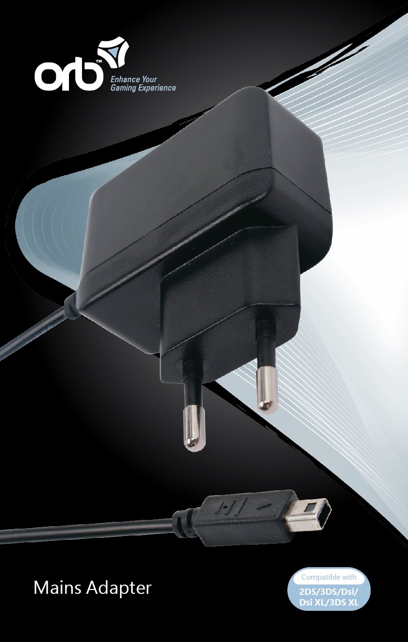 Euro AC Adapter (ORB)