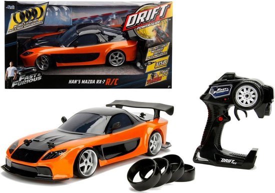 Jada - Fast & Furious - R/C Drift Mazda RX-7 1:10 2.4GHz (253209001)