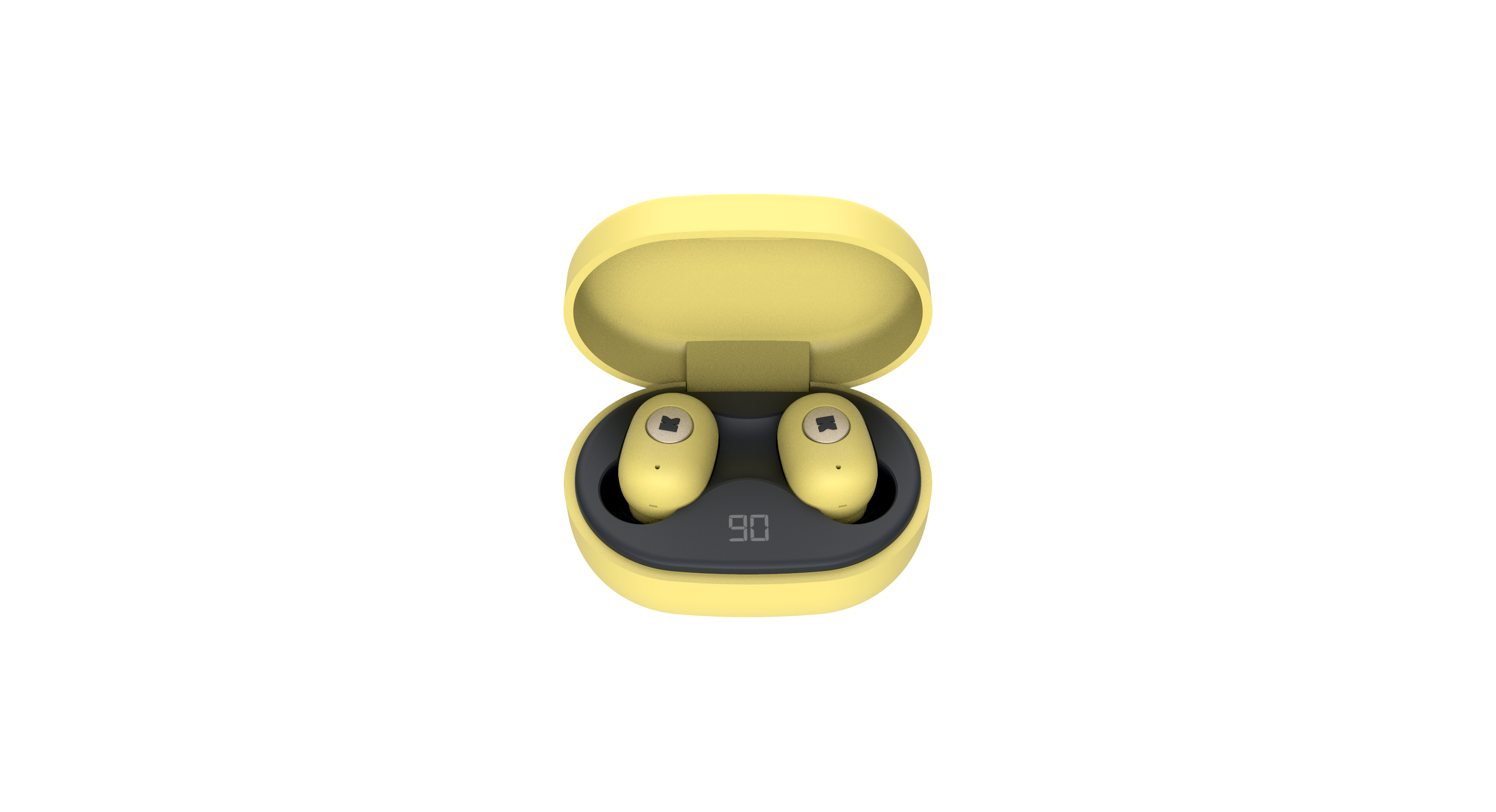 KreaFunk - aBEAN In-Ear Bluetooth Headphones - Fresh Yellow (KFLP16)