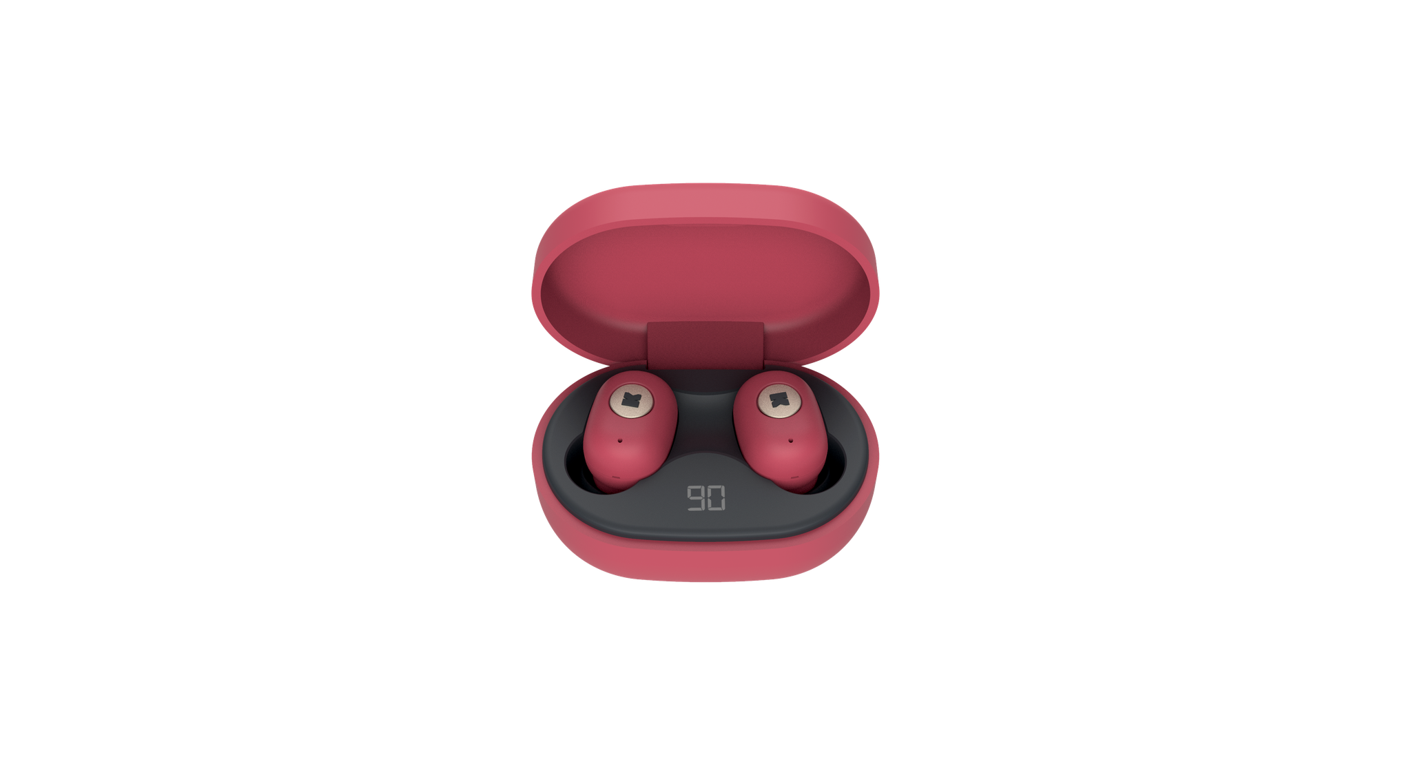 KreaFunk - aBEAN In-Ear Bluetooth Headphones - Spicy Red (KFLP14)