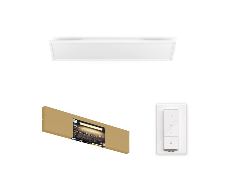 Philips Hue - Aurelle Panel Ceiling Lamp - White Ambiance Bluetooth