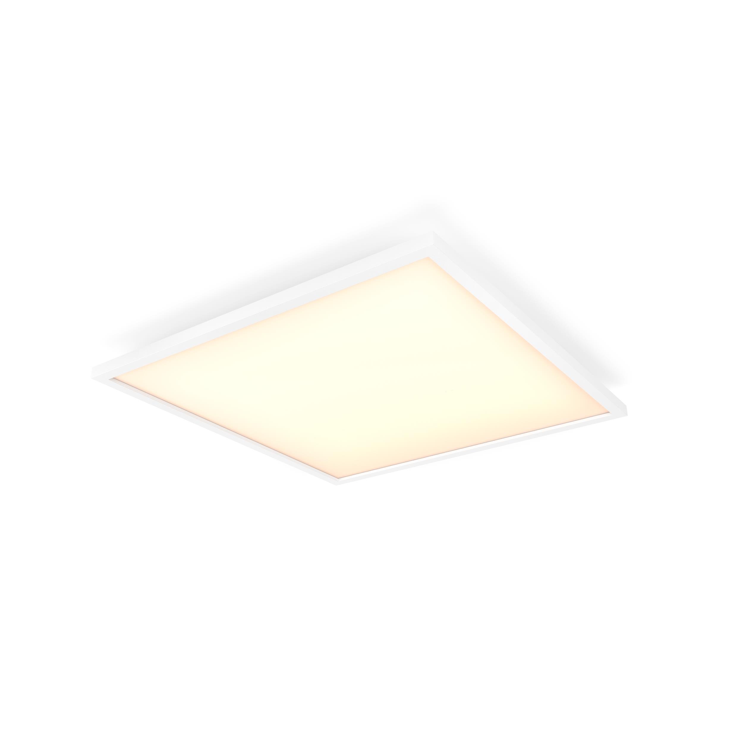 Philips Hue - Aurelle Square Ceiling Lamp - White Ambiance Bluetooth Dimmer Included