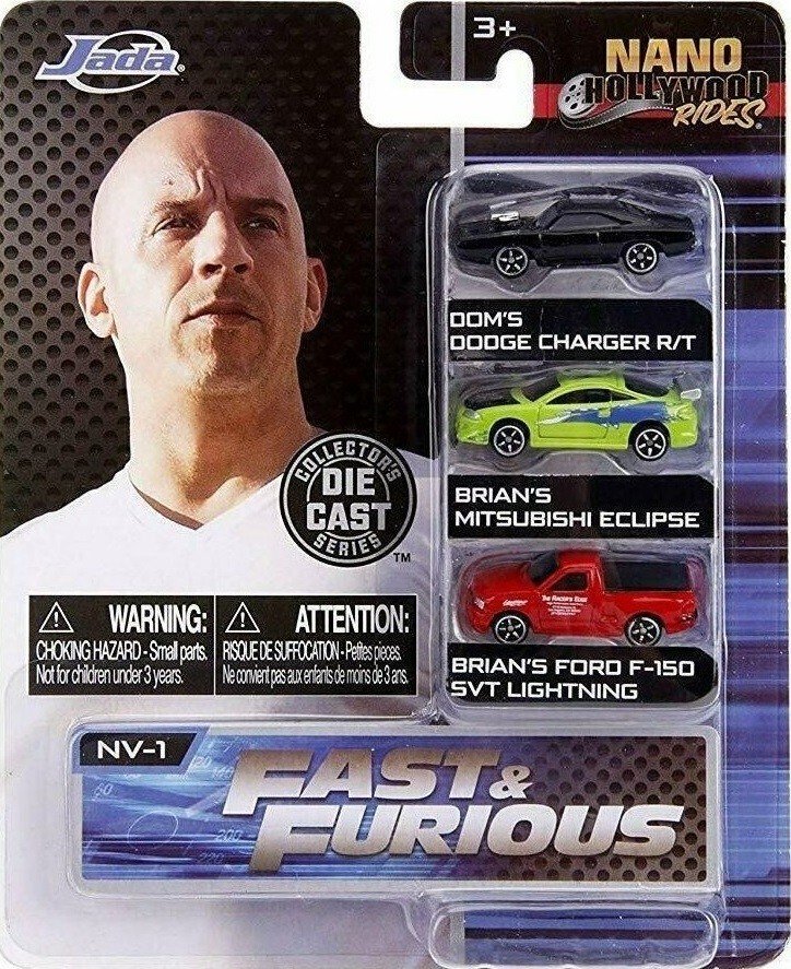 Jada - Fast & Furious - 3-Pack Cars (253201000)