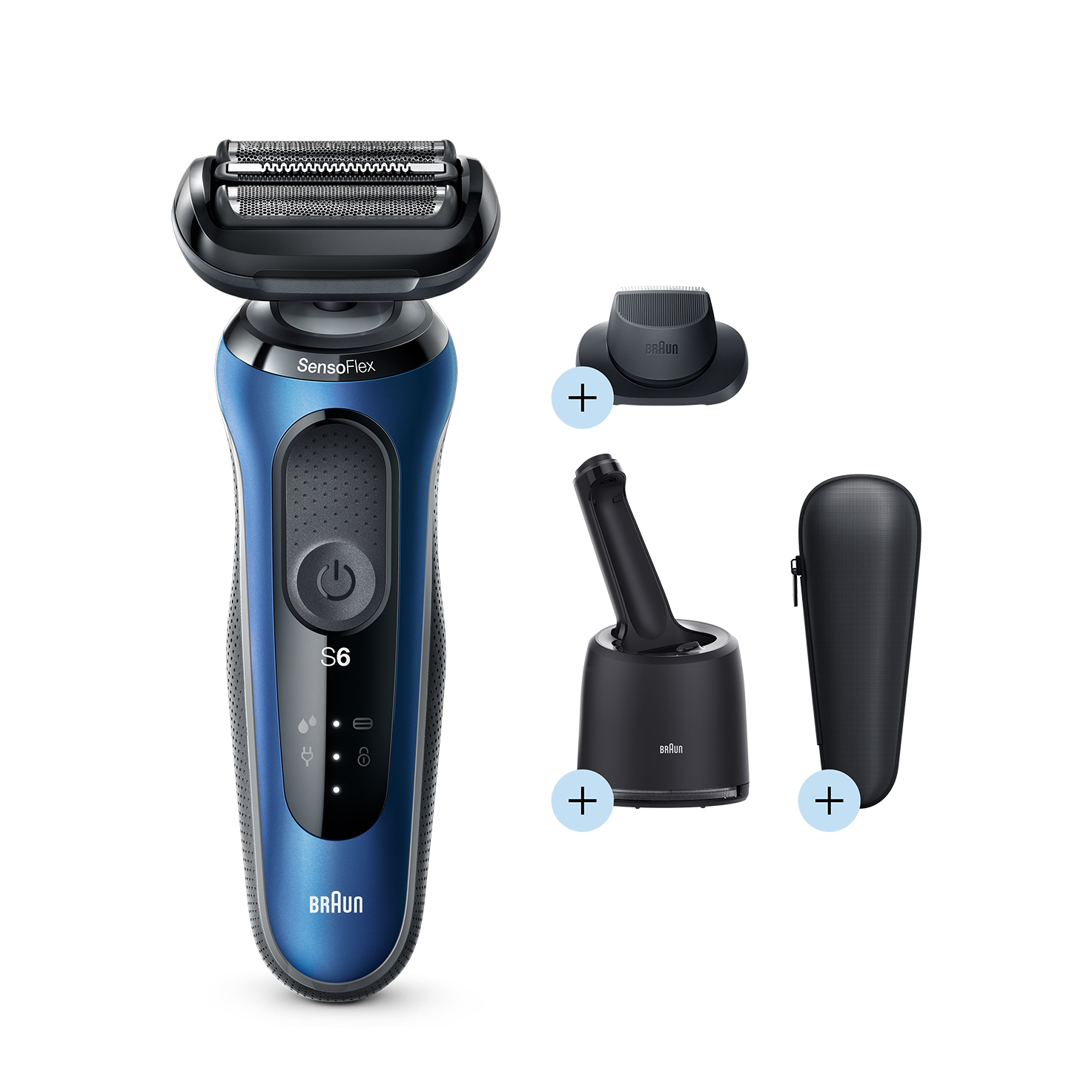 Braun - Series 6 60-B7200cc Wet & Dry Shaver