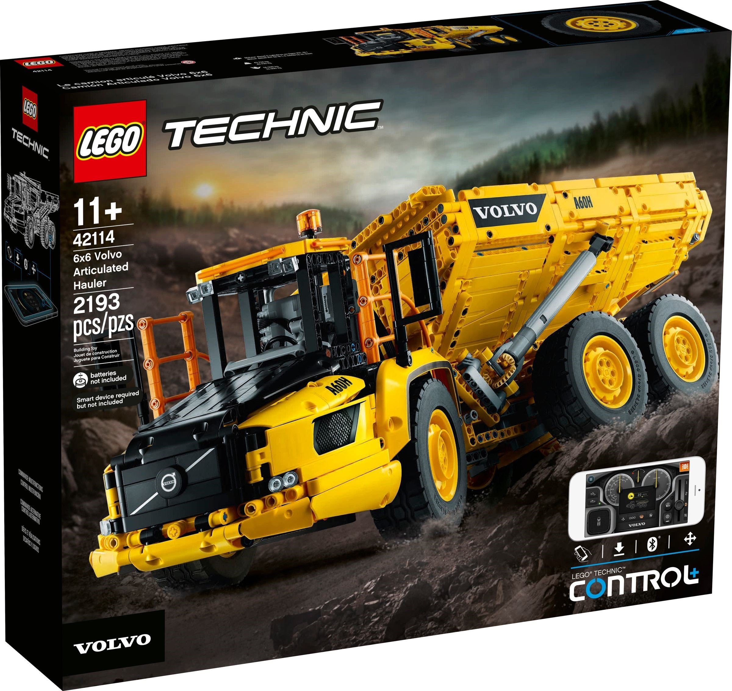 ​LEGO Technic - 6x6 Volvo Articulated Hauler (42114)​