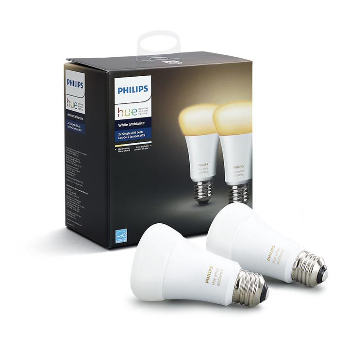 Philips Hue - E27 2-Pack - White Ambiance - Bluetooth