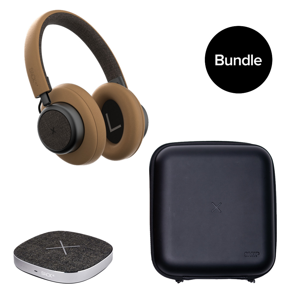 SACKit - TOUCHit Headphone + CARRYit Case + CHARGEit Dock - Bundles