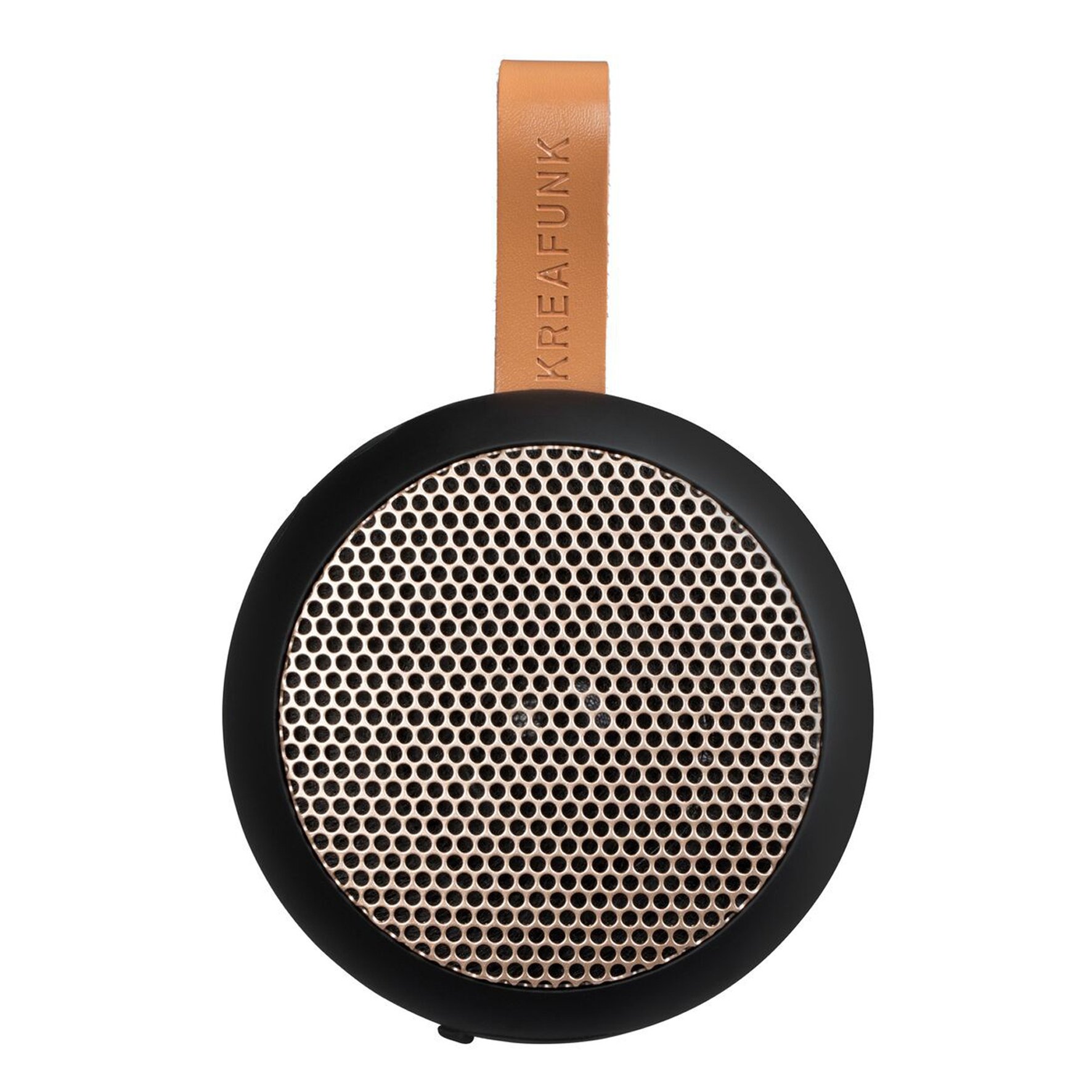 KreaFunk - aGO Bluetooth Speaker - Black/Rose Gold Grill (Kfwt32)