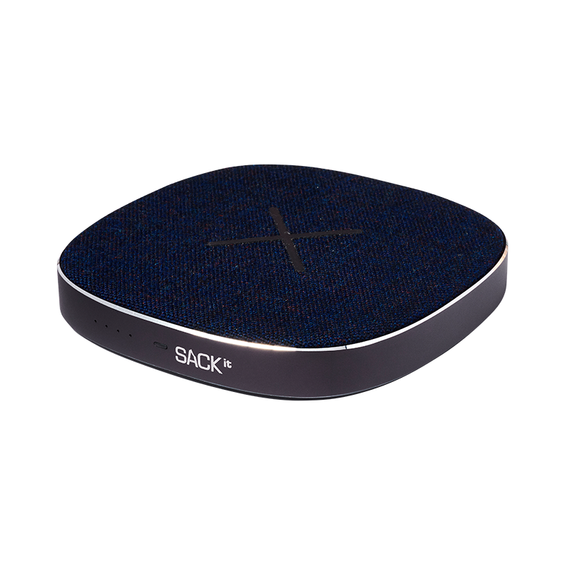 SACKit CHARGEit - Power Bank & Wireless Charger ( Navy )