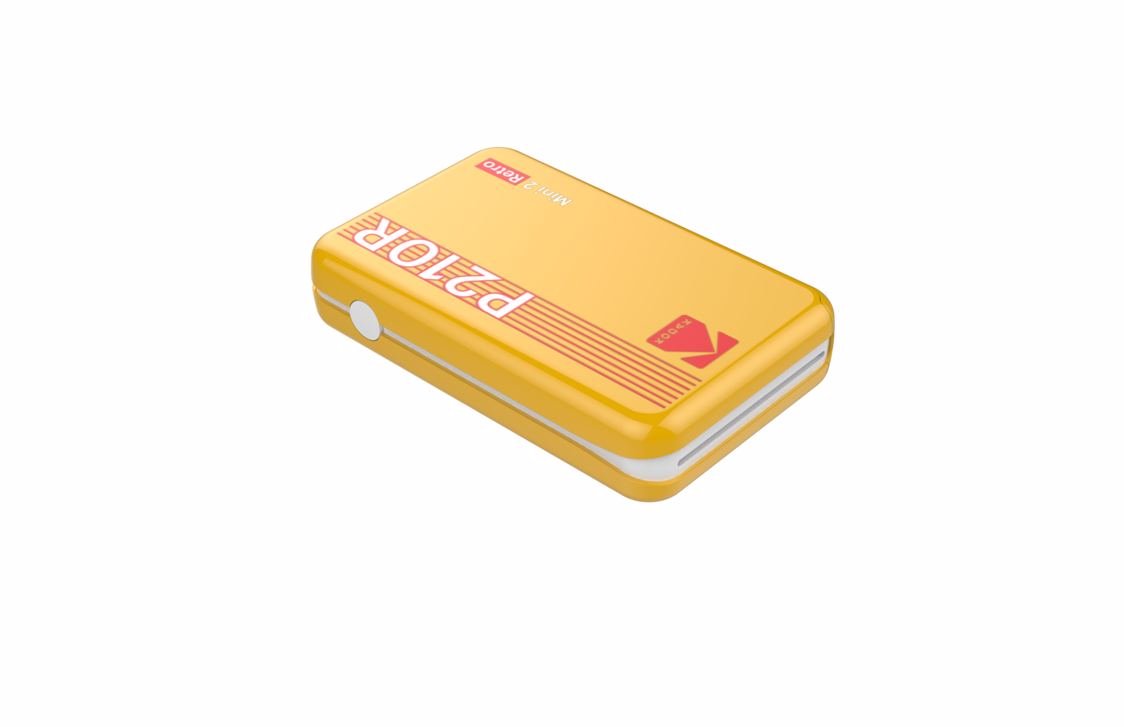 Kodak - Mini 2 Plus Retro Mini Printer - Yellow
