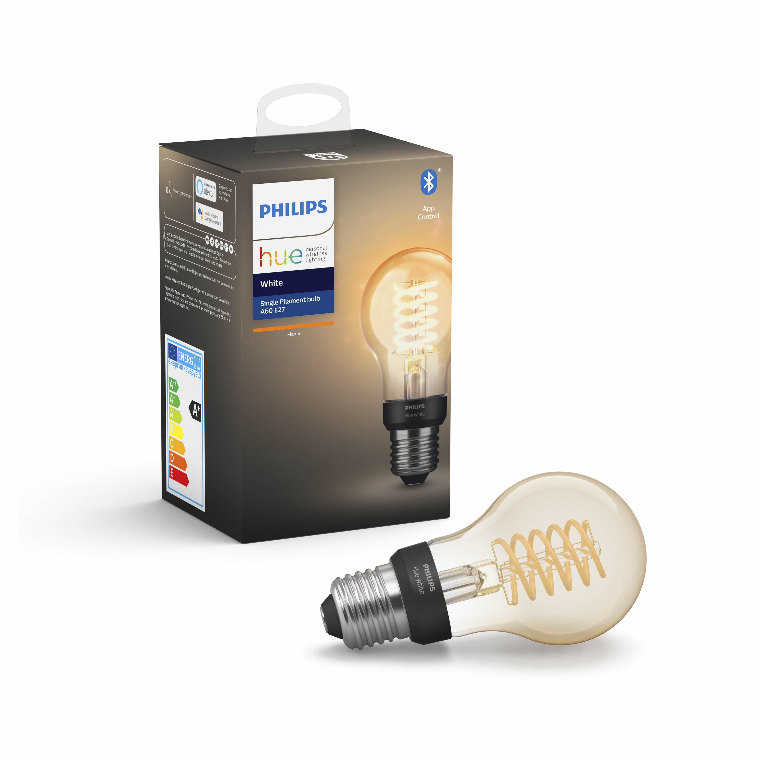 Philips Hue - E27 Filament A60 - Warm White - Bluetooth