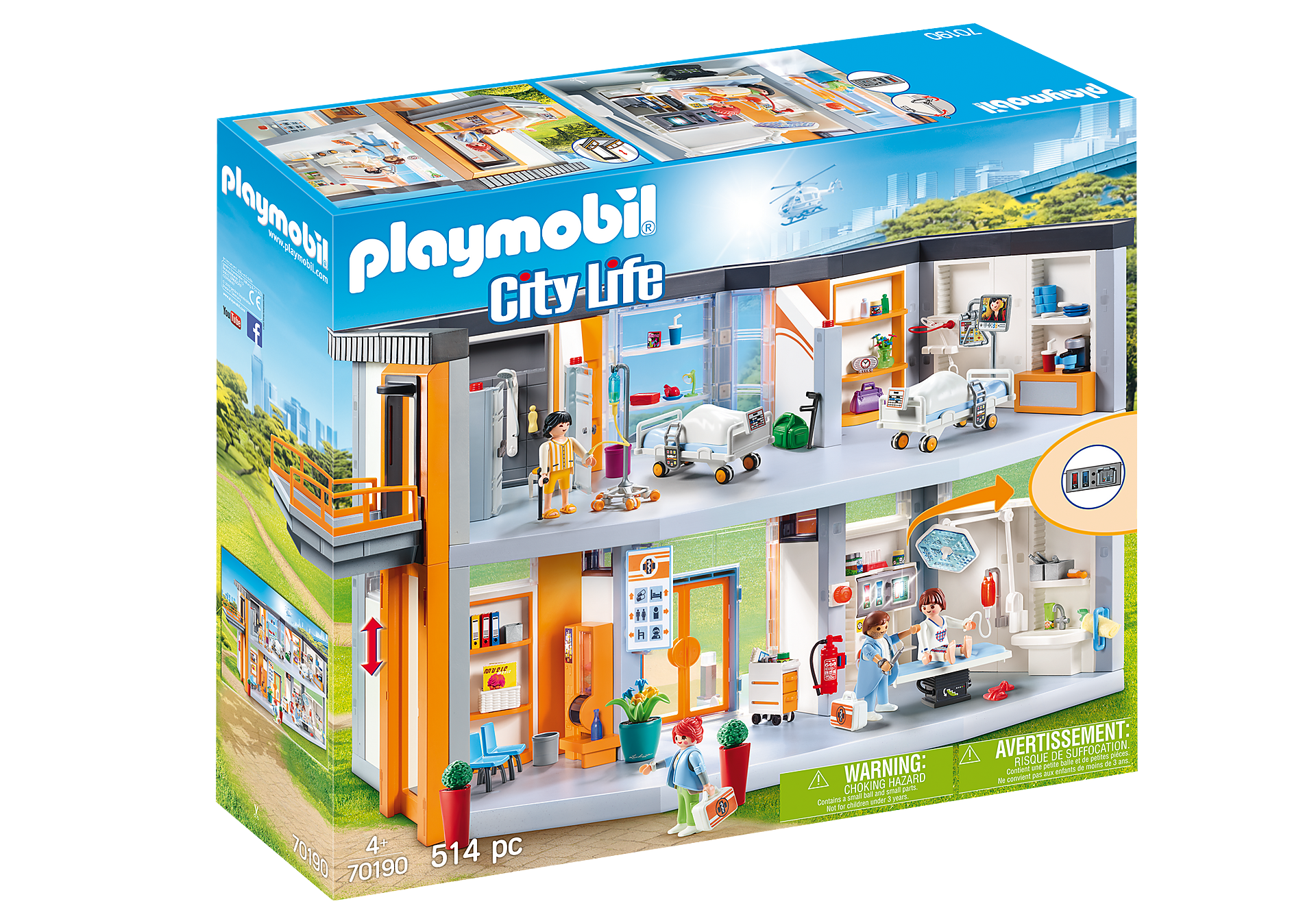 Playmobil - Large Hospital (70190)