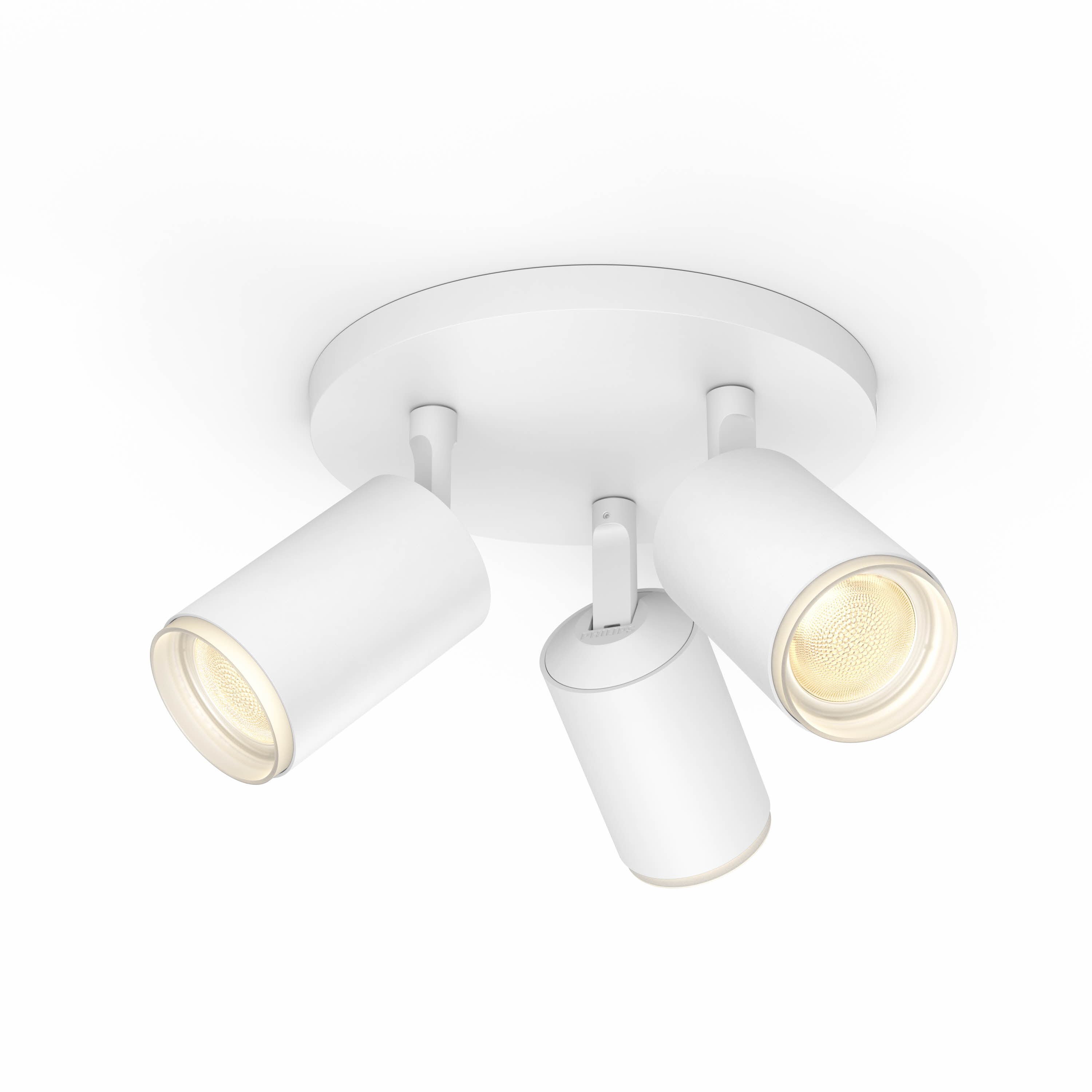 Philips Hue - Fugato 3-Spot White - White & Color Ambiance - Bluetooth