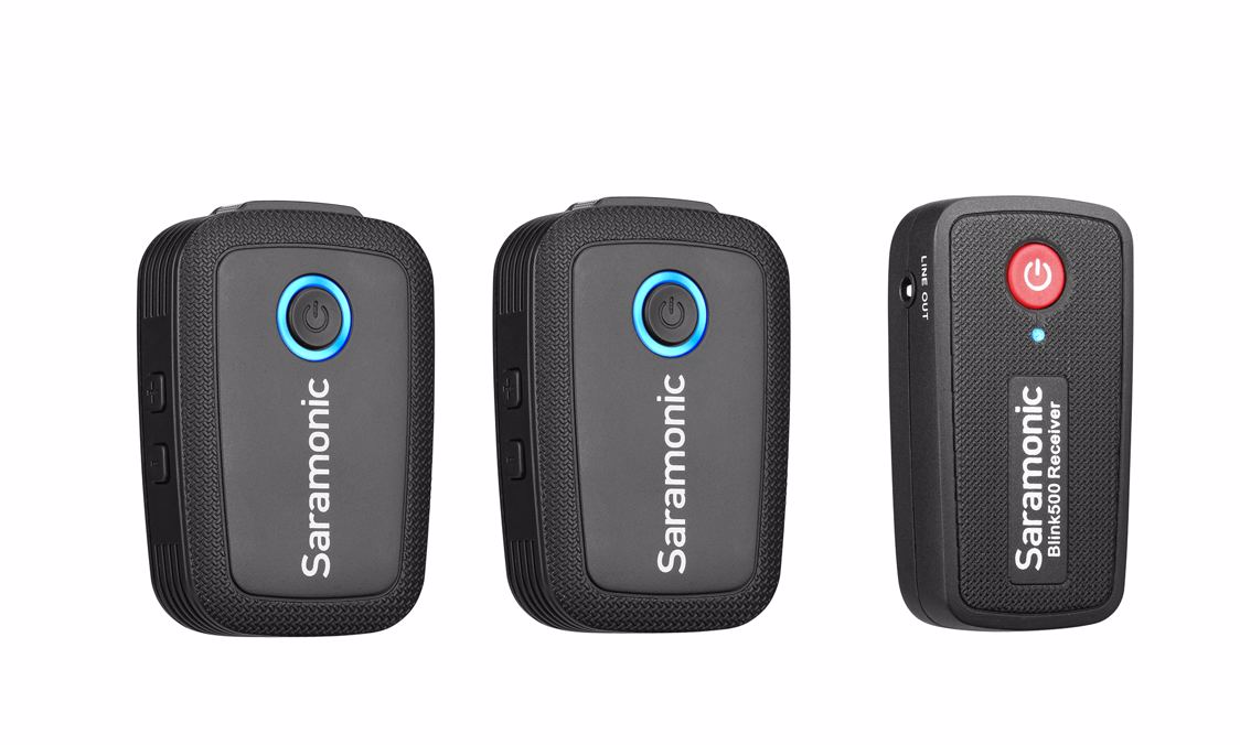 Saramonic Blink 500 B2 (TX+TX+RX) Wireless Microphone System