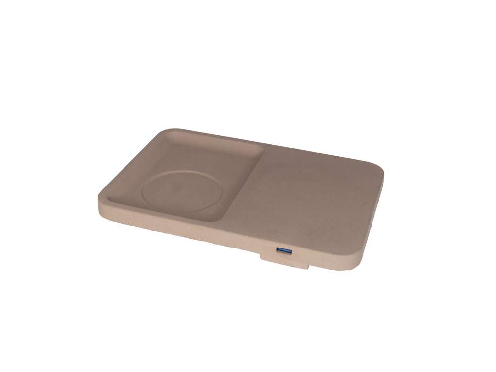 LIKEconcrete - Karin Wireless Charger - Mocca (93779)