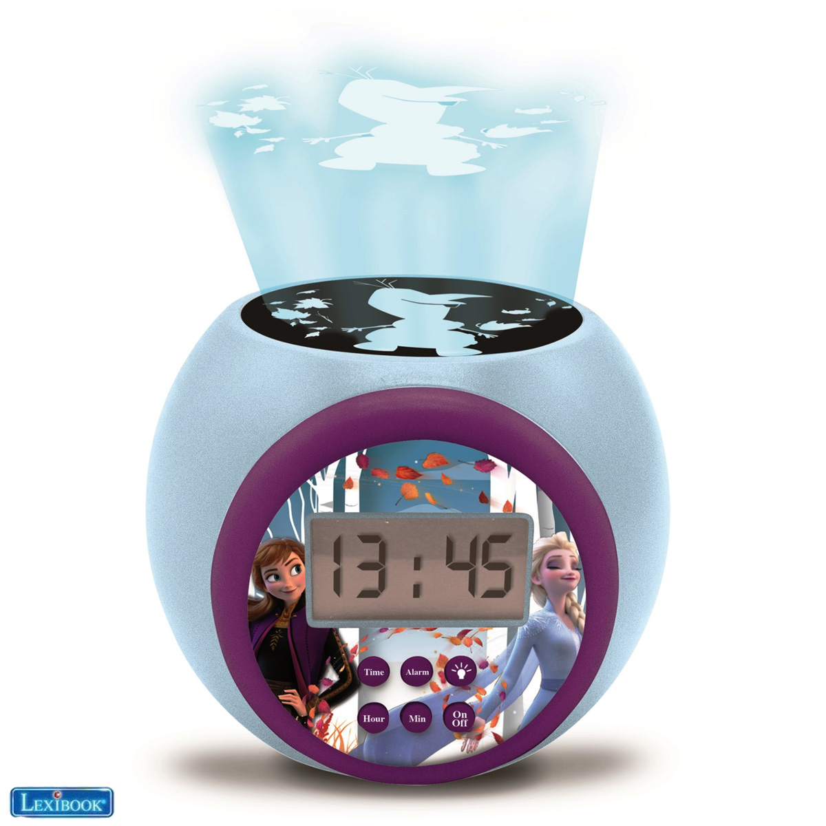 Lexibook - Frozen Projector Alarm Clock with Timer (RL977FZ)