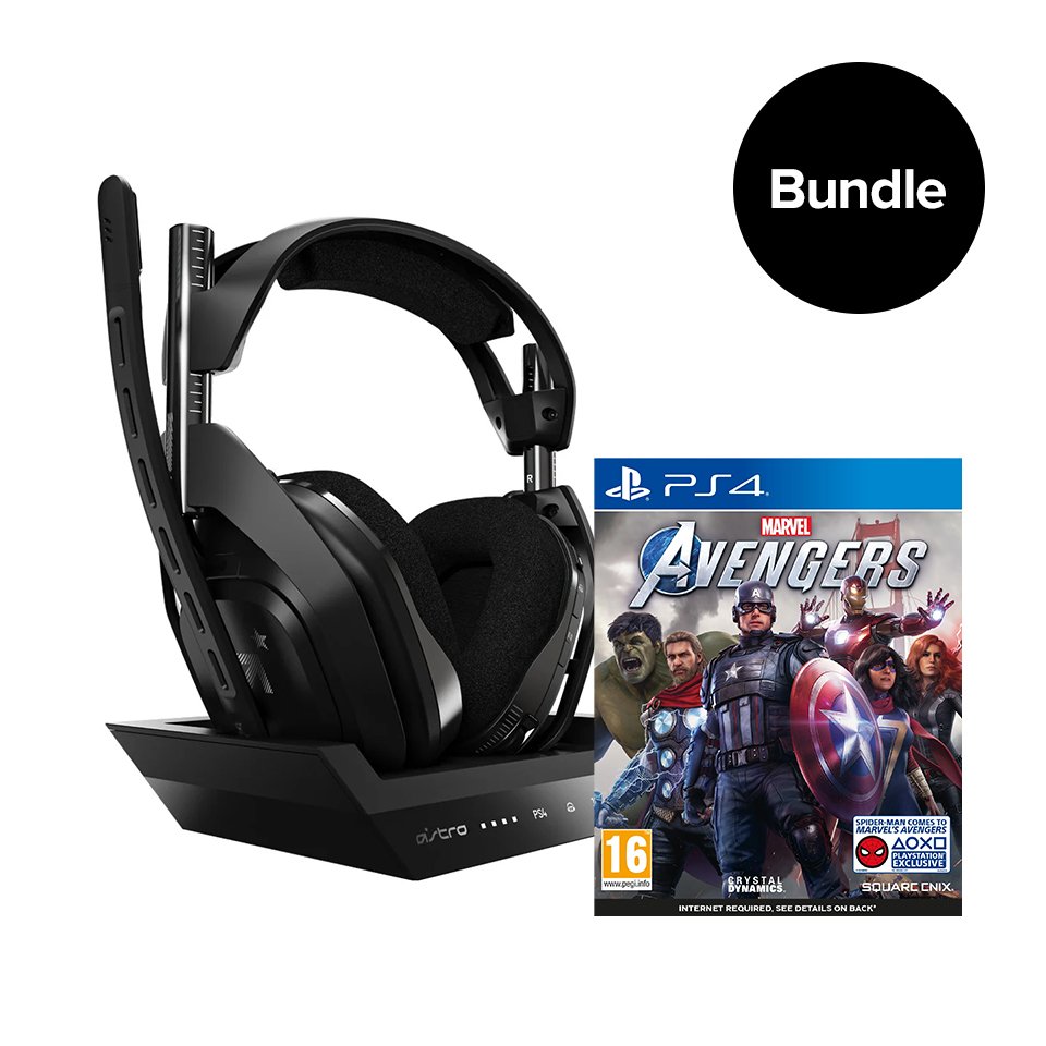 ASTRO A50 Wireless + Base Station & Marvel’s Avengers - Bundle PlayStation 4/PC