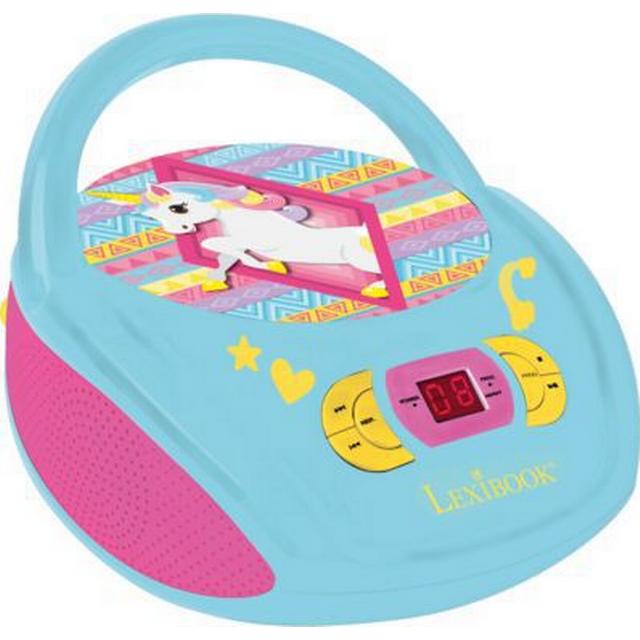 Lexibook - Unicorn Portable CD player with Mic Jack (RCD108MI)