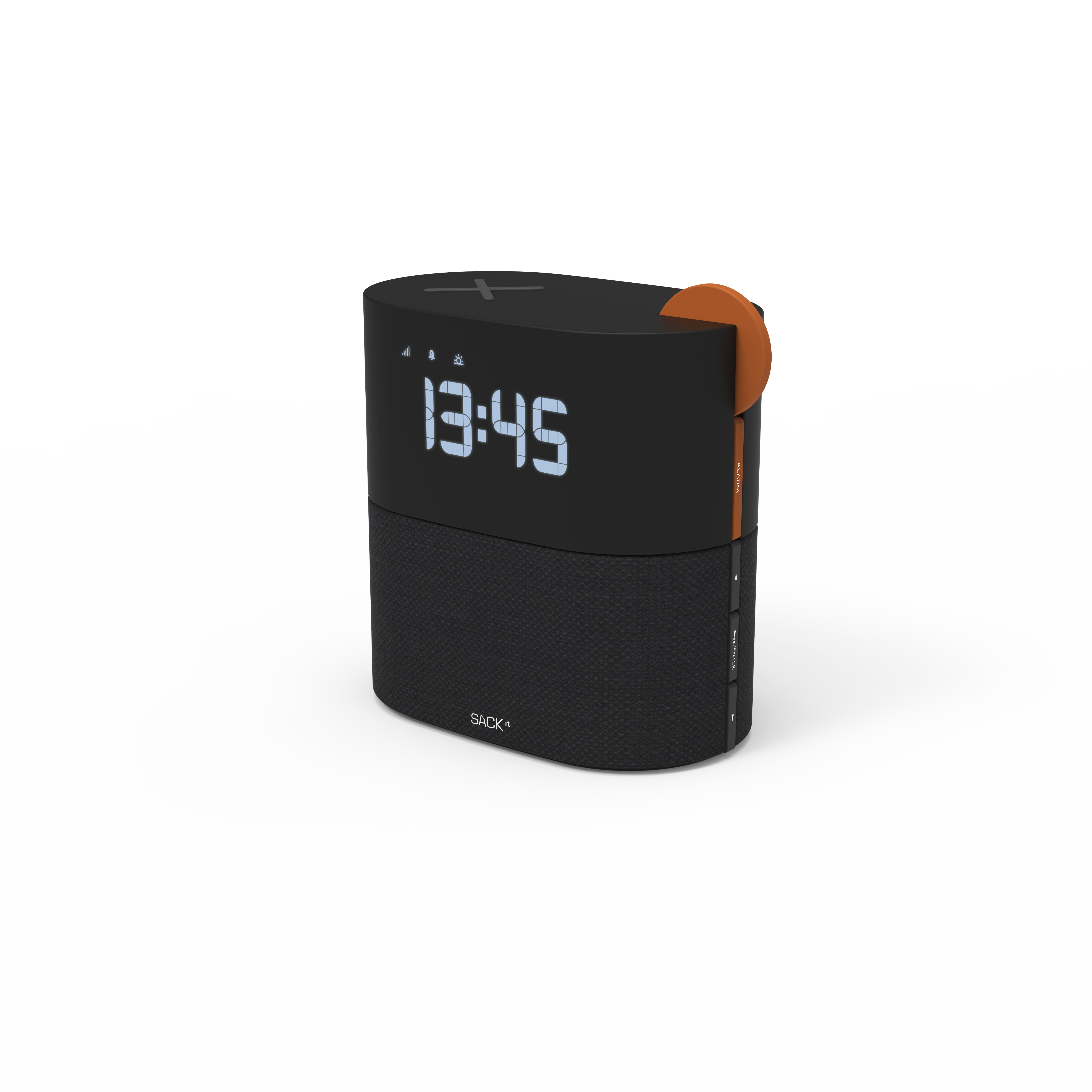 SACKit - WAKEit Clock Radio Rust