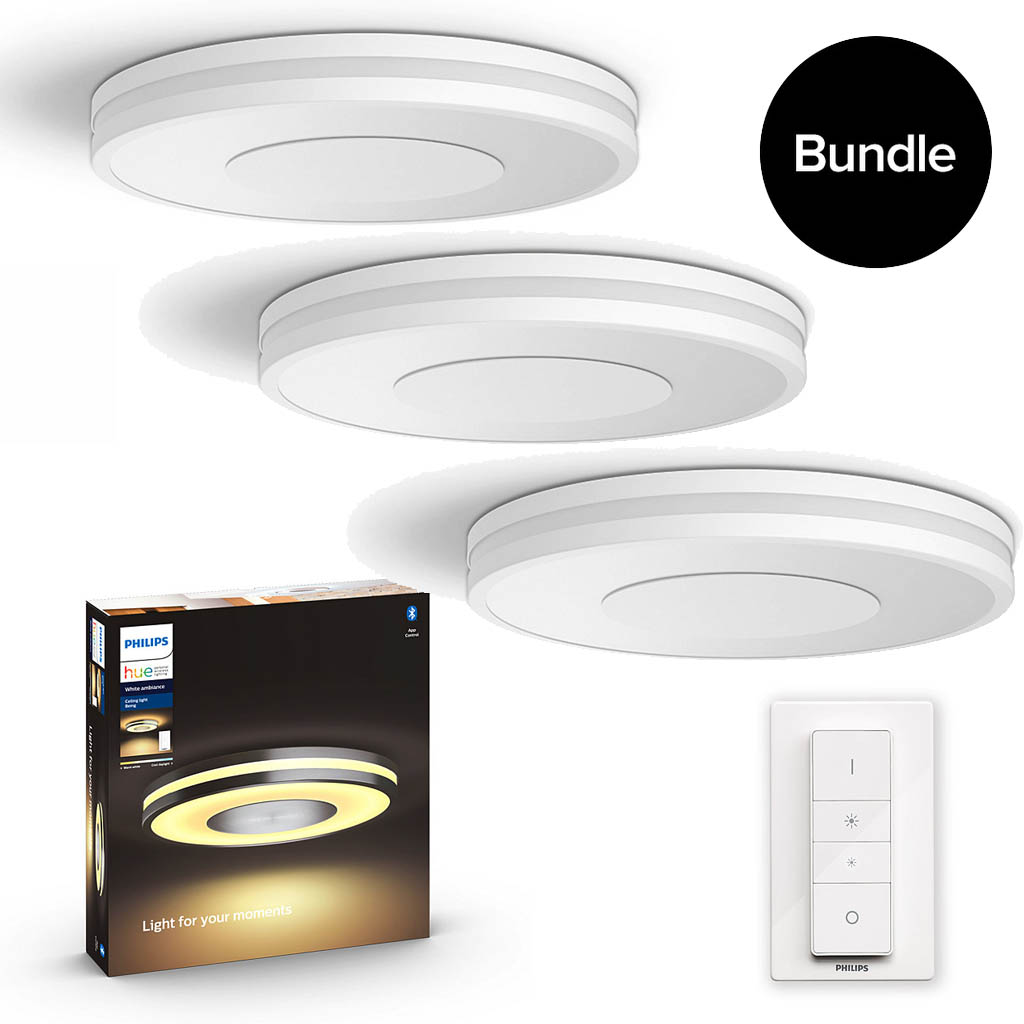 Philips Hue - Being Ceiling Light White - 3xBundle