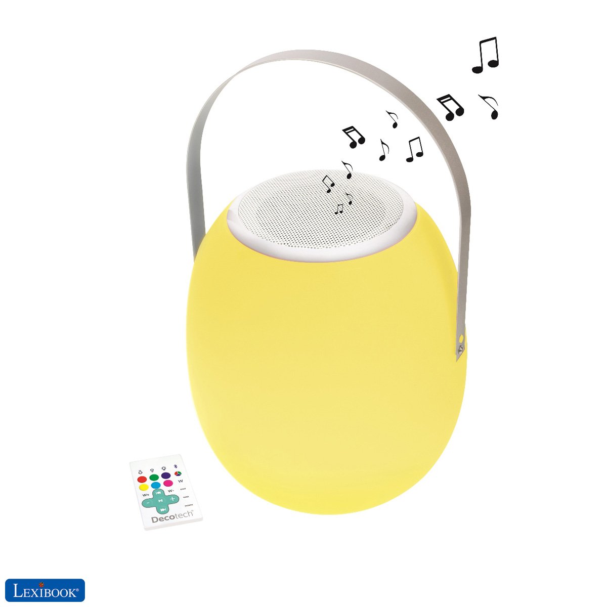 Lexibook - Bluetooth LED Technology Color Waterproof Speaker with handle (BTL710)