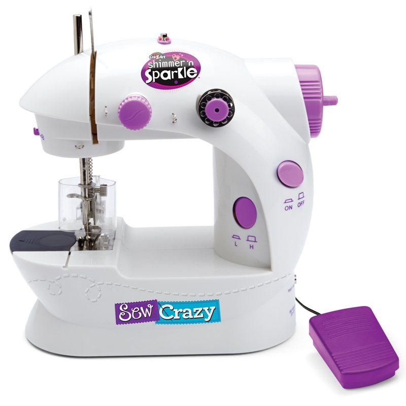 Shimmer 'n Sparkle - Sew Crazy Sewing Machine (40-00033)