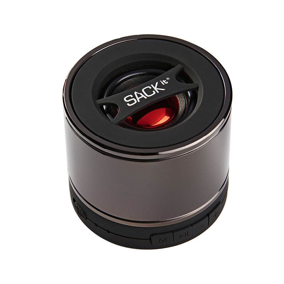 SACKit - WOOFit S Bluetooth Speaker Gun Metal