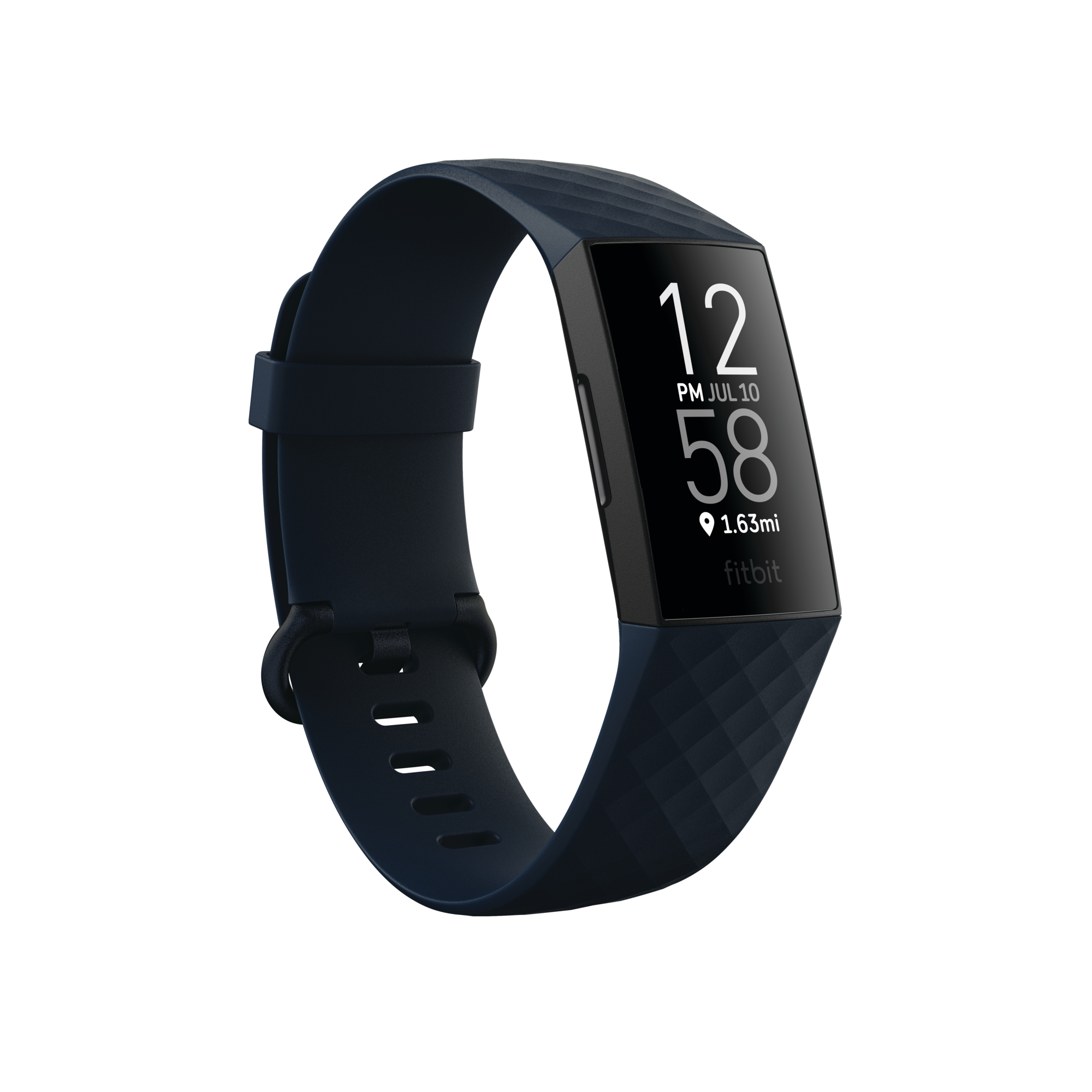 Fitbit - Charge 4 Stormblue/Black