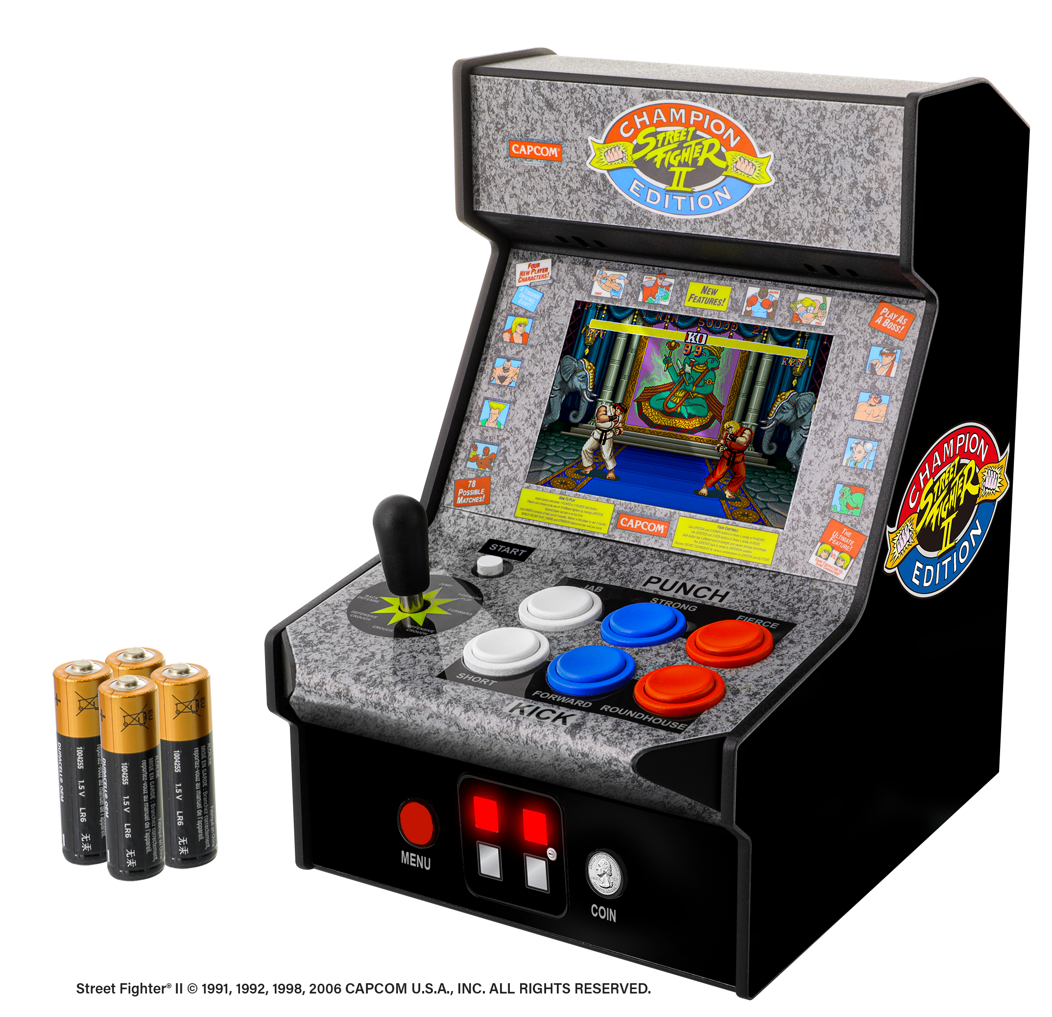 Myarcade Street Fighter 2 Champion Edition Micro Player 7,5"
