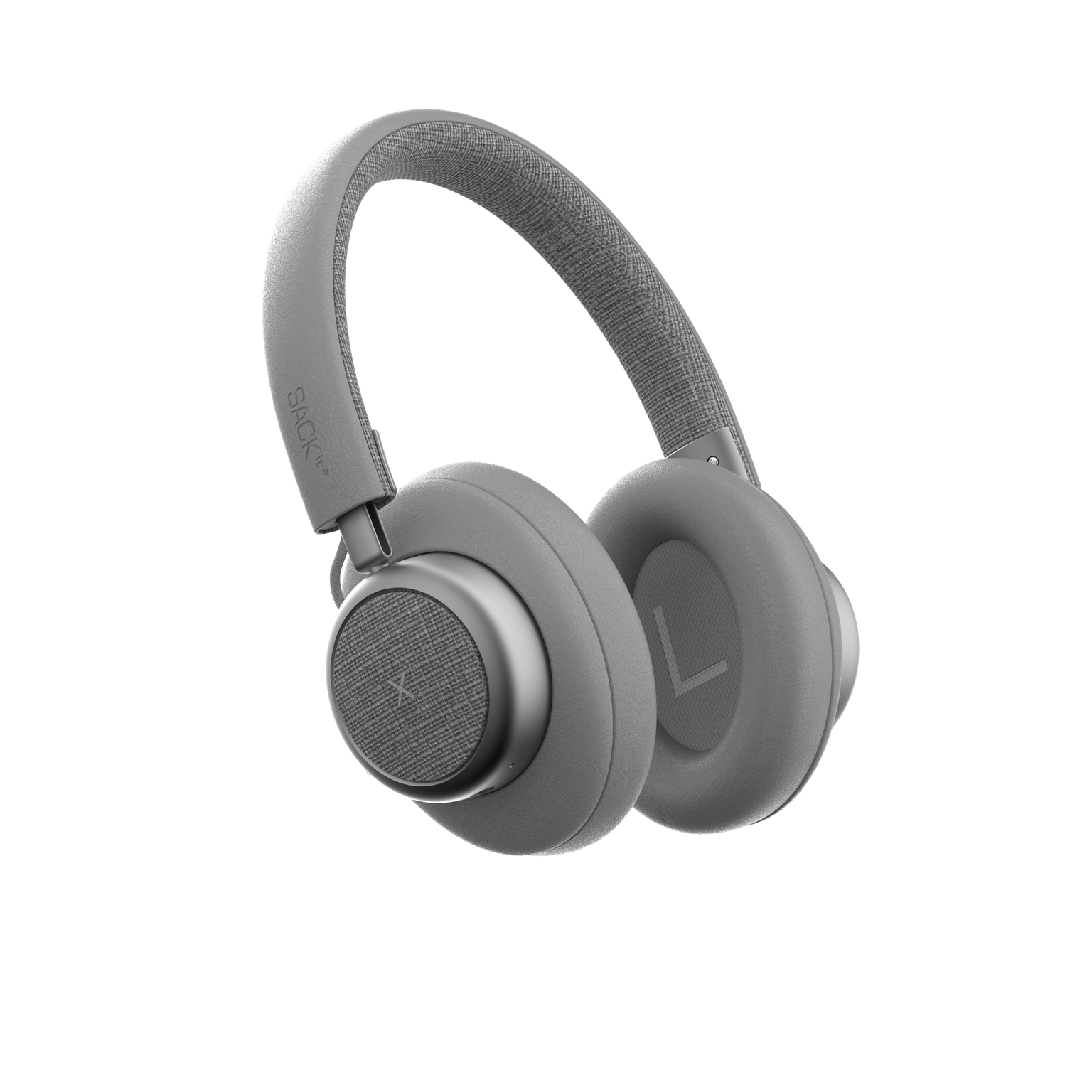 SACKit - TOUCHit Over-Ear Headphones - Silver