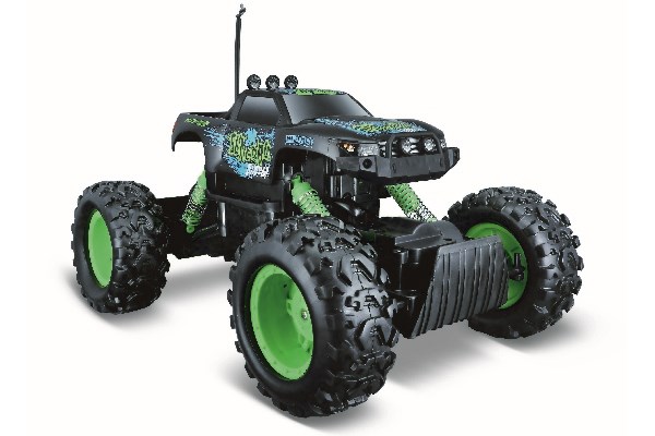 Maisto - Rock Crawler Off Road R/C 27MHz - Green/Black (140047)