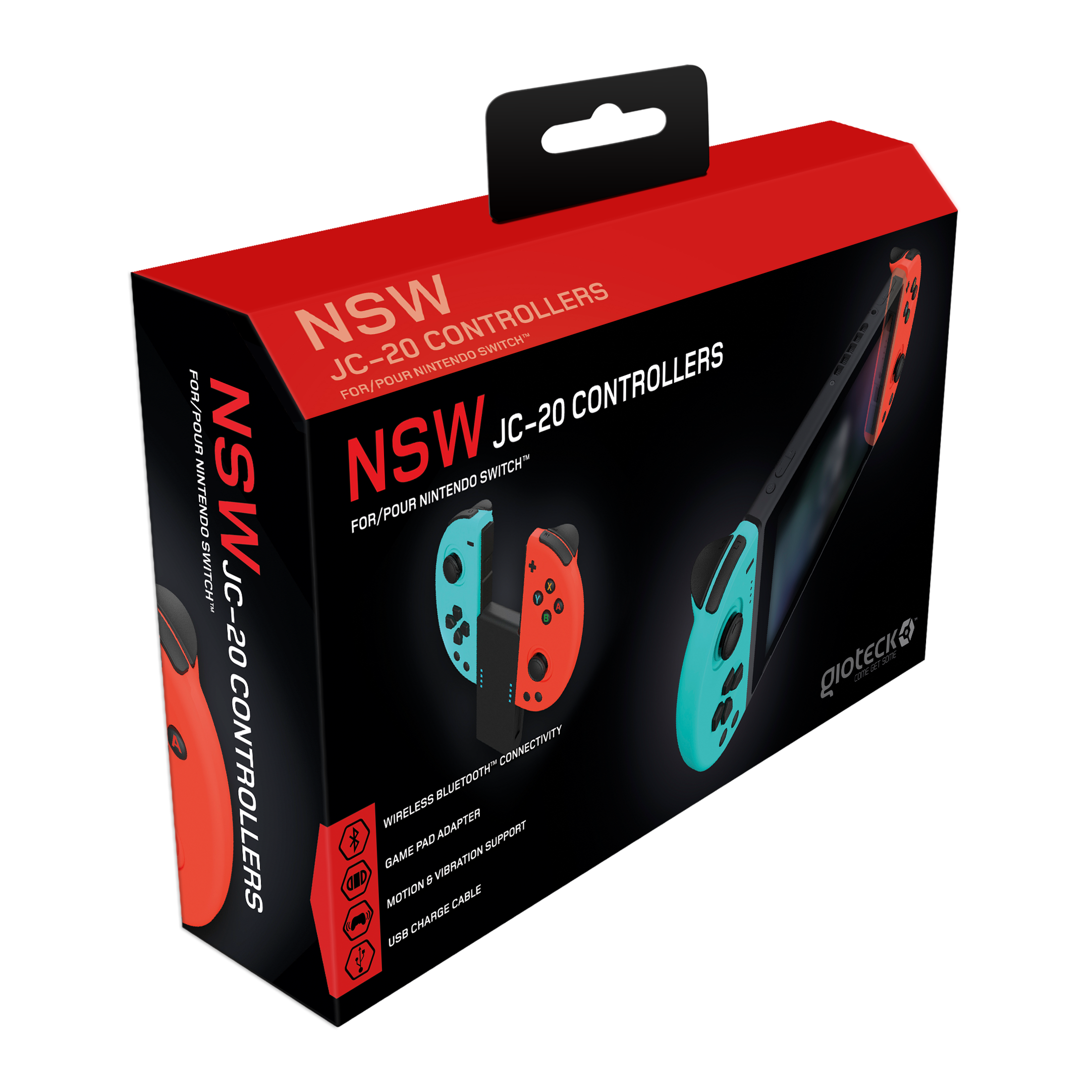 Gioteck Nintendo Switch JC-20 Controllers