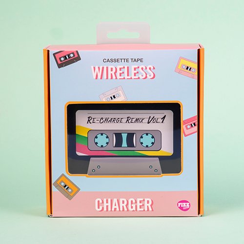 Wireless Charger - Cassette Tape (1602)