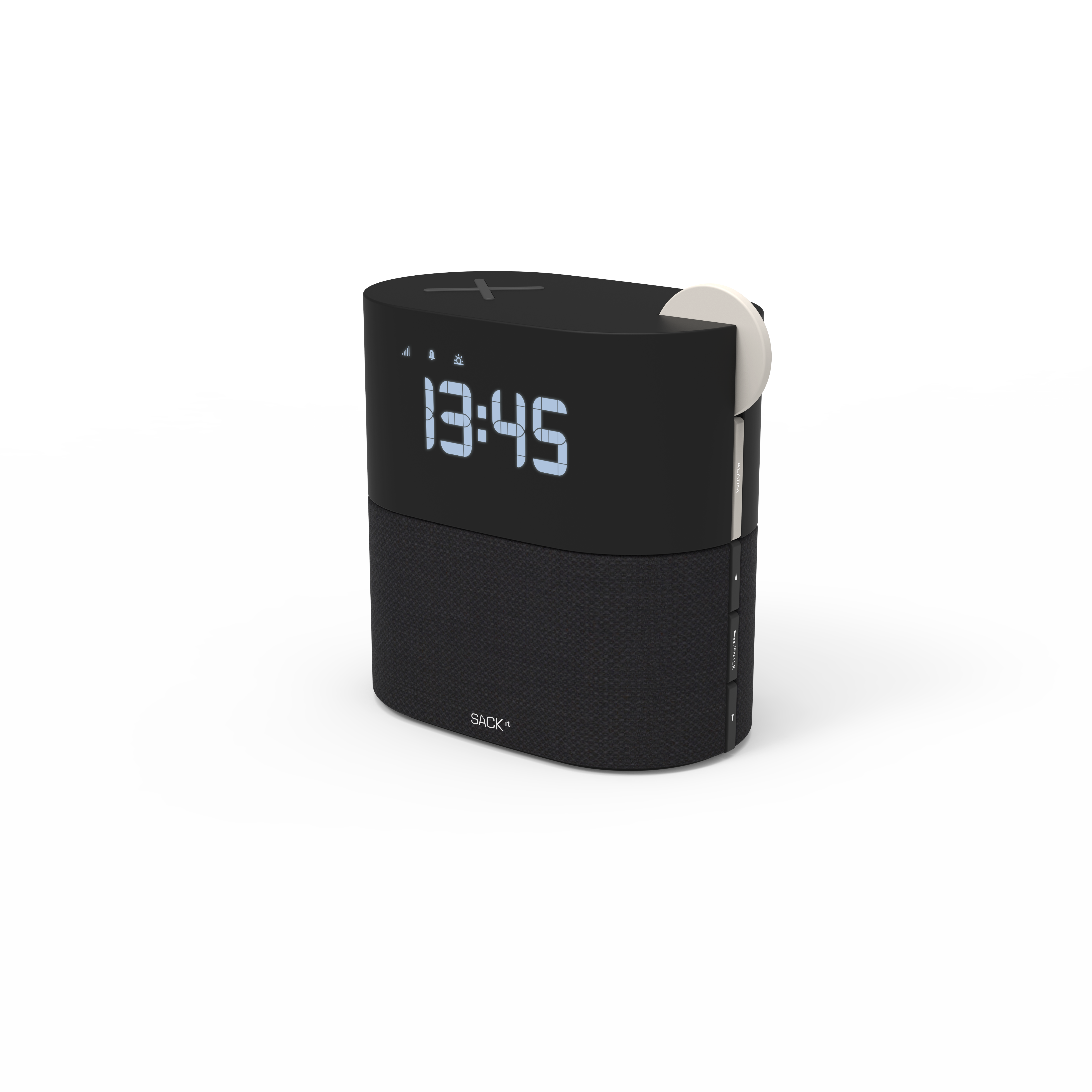 SACKit - WAKEit Clock Radio Pearl