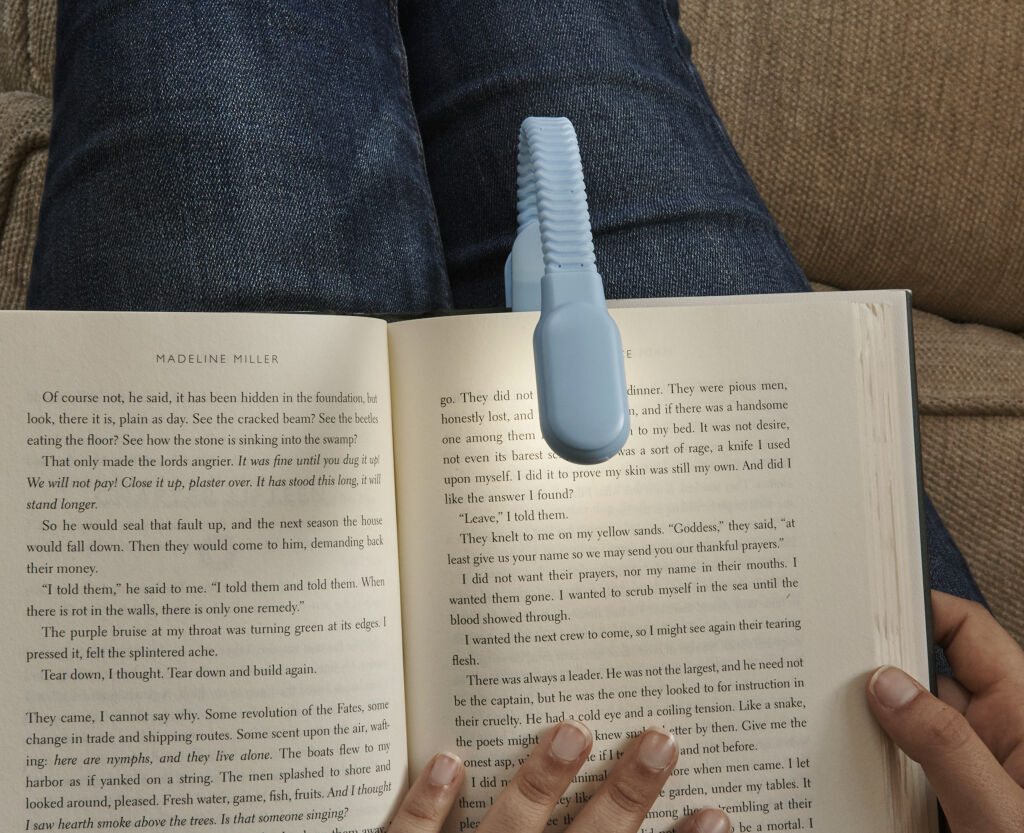 Rechargeable Clip Book Light Blue (BL13-BL-EU)
